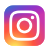 Icône Instagram de face
