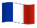 Icône drapeau français de face