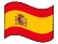 Icône drapeau espagnol de face